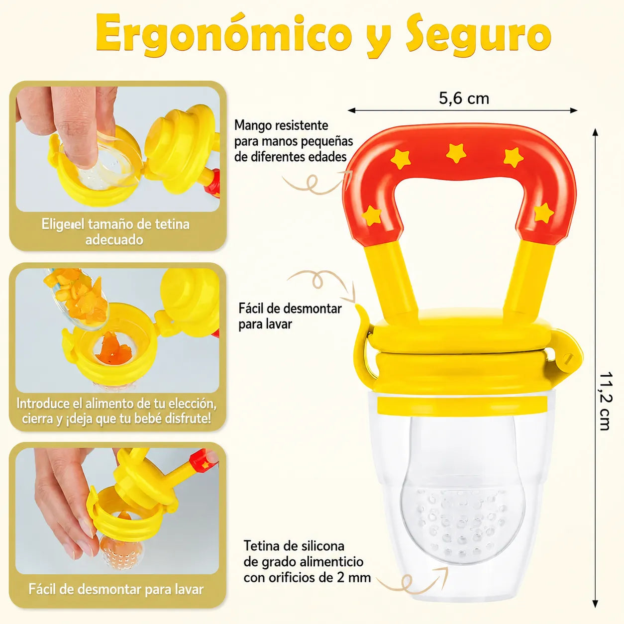 2x1 Chupete Mi Primer Sabor Seguro