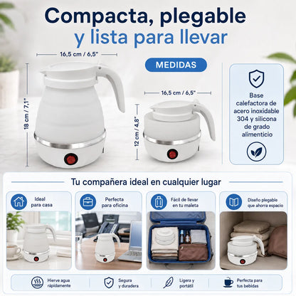 Hervidor Plegable Espacio Inteligente