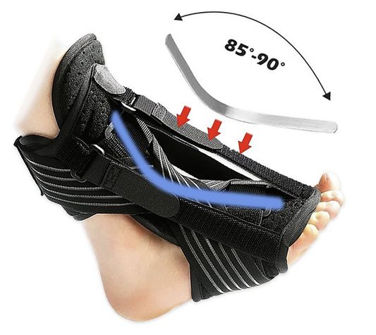 Férula de Soporte Nocturno - Dile Adiós al Dolor de la Fascitis Plantar