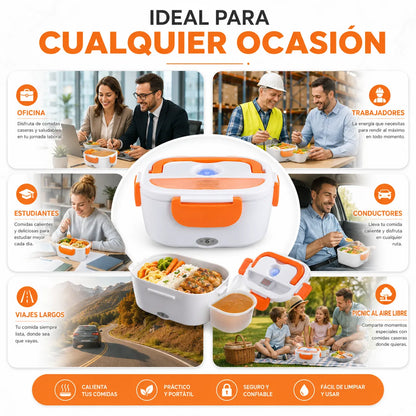 Lonchera Calentador Alimentos Comida Confort