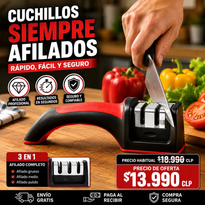 Afilador Cuchillos Filo Al Instante