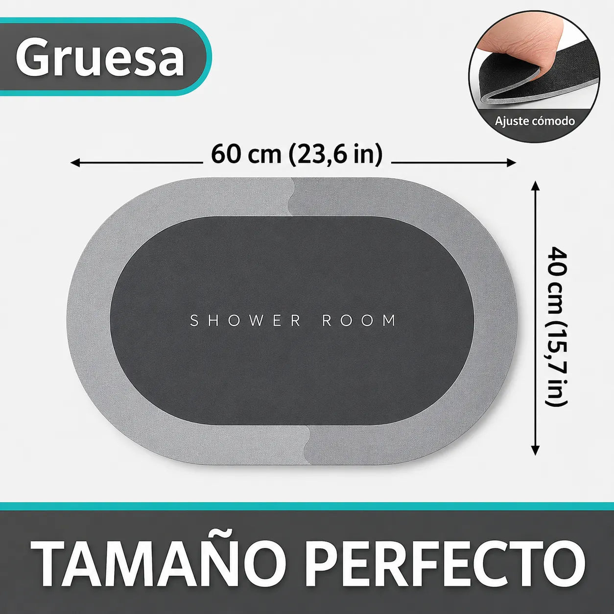 Piso Mágico Absorbente y Antideslizante UltraSec