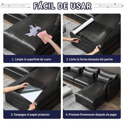 Rollo Adhesivo Reparador De Cuero (50x150cm)