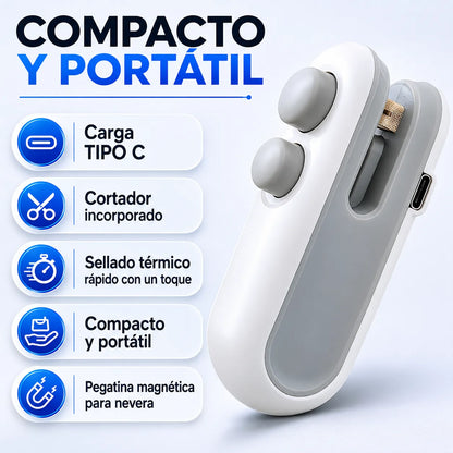 Sellador Térmico de Bolsas + 🎁 Regalo