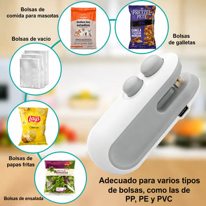 Sellador Térmico de Bolsas + 🎁 Regalo