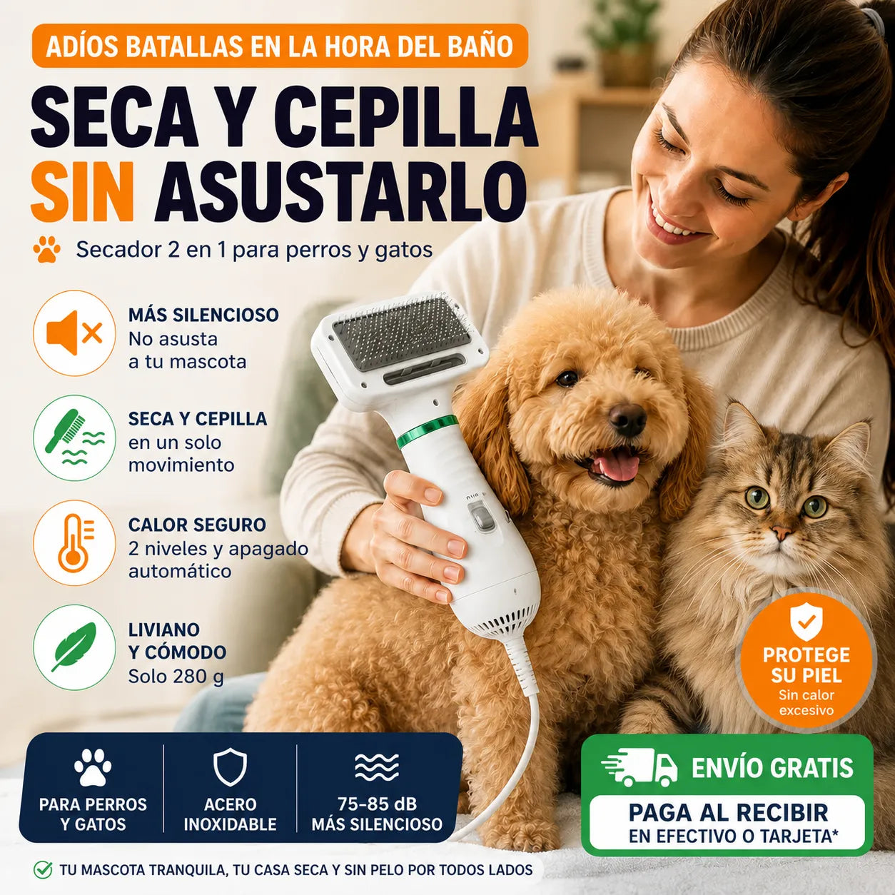 Secador Mascota Adiós Batallas