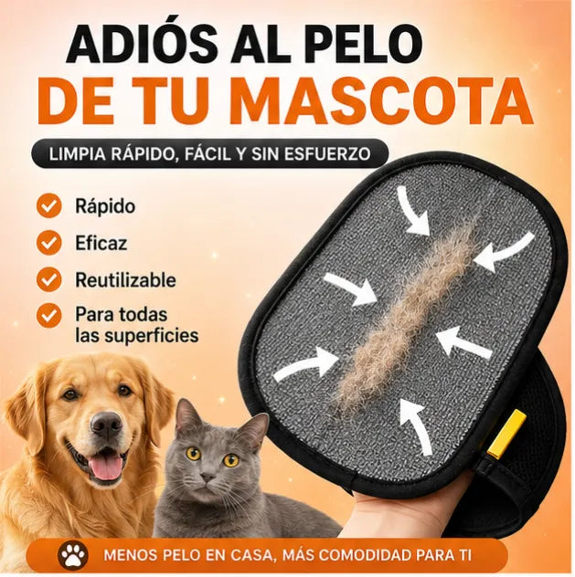 Guante Mágico Quita-Pelos
